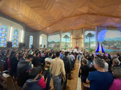 LDS - 39ª Festa a Nossa Senhora Aparecida - Missa dos Romeiros